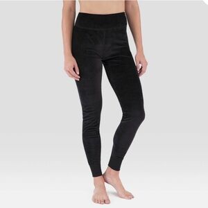 ⭐️ Wander Black Velour Thermal Leggings XL